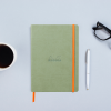 Note book rhodia personnalisable vert